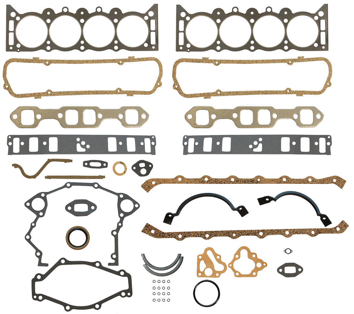 5REG308-R - Full Gasket Set with Rope Rear Main Seal & Graphite Head Gaskets
Suit Holden 253-304-308