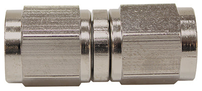 AF131-03SS - S/S STRAIGHT FEMALE FLARE -3ANSILVER SWIVEL COUPLER STAINLES