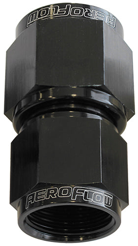 AF131-04-06BLK - SWIVEL COUPLER REDUCER -6AN TO -4AN BLACK FEMALE COUPLER