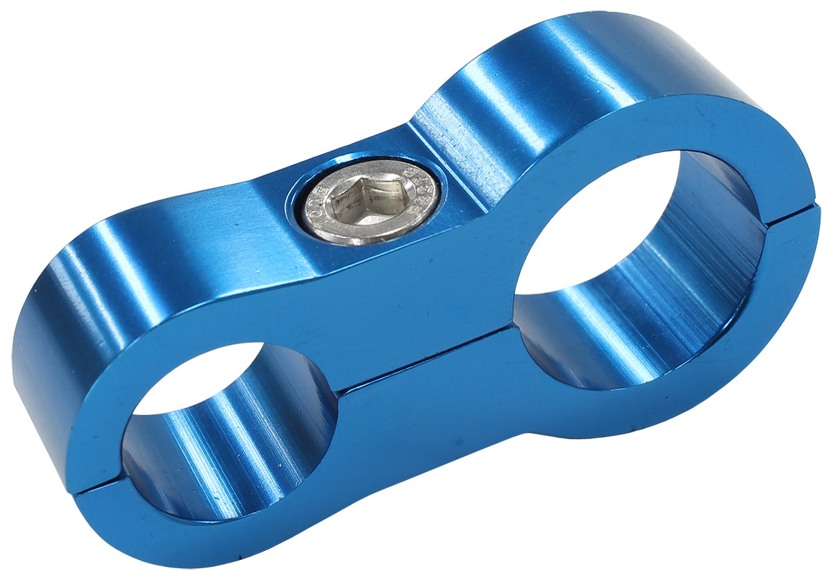 AF156-09-12 - STEPPED BILLET DUAL HOSE SEPARATORS -6 & -10 100S BRAID