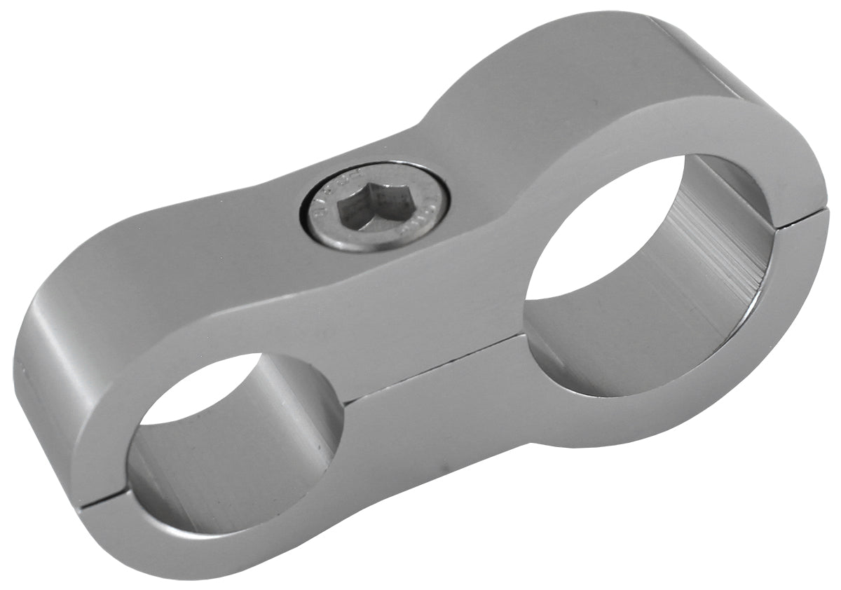 AF156-09-12T - STEPPED BILLET DUAL HOSE SEPARATORS -6 & -10 BRAID
