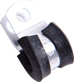 AF158-24S - CUSHIONED P CLAMPS -24AN 5PK SILVER 38.1MM OR 1-1/2" ID