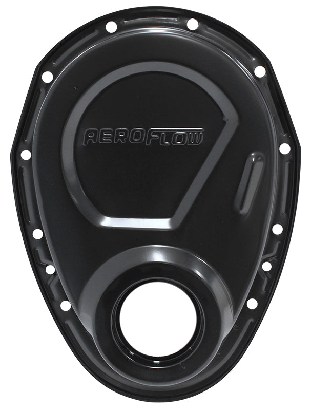 AF1828-2000 - SB CHEV TIMING COVER BLACK GASKETS BOLTS & SEAL