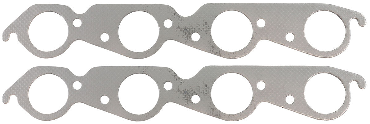AF1854-1412-2 - BBC EXHAUST GASKET 2.17 x 2.17STEEL ROUND BIG BLOCK CHEV 454PAIR Aeroflow - AF 1856-1412-2