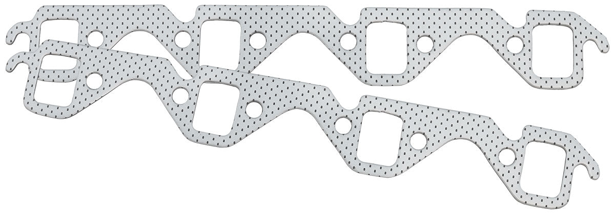 AF1854-1512 - SBF EXHAUST GASKET 1.07 x 1.40STEEL SMALL BLOCK FORD 302 289PAIR Aeroflow - AF 1856-1512