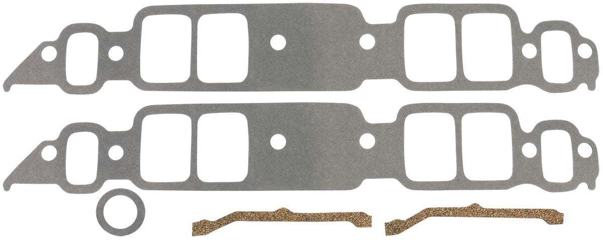 AF1857-1409-1 - BBC INTAKE GASKETS 1.88 x 2.57.130 RECT BIG BLOCK CHEV 454 PAIR Aeroflow AF 1857-1409