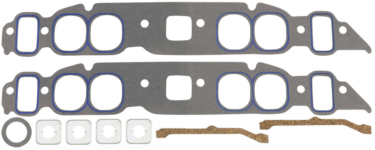 AF1857-1414 - BBC INTAKE GASKETS 1.88 x 2.10OVAL ENDURASEAL BIG BLOCK CHEV454 PAIR Aeroflow - AF 1857-14