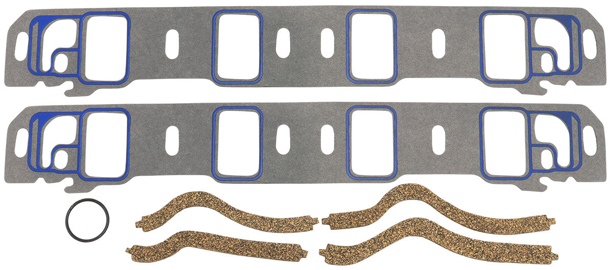 AF1857-1514-1 - SBF INTAKE GASKETS 1.36 x 2.15ENDURASEAL SMALL BLOCK FORD 289 302 351 Aeroflow - AF 1857