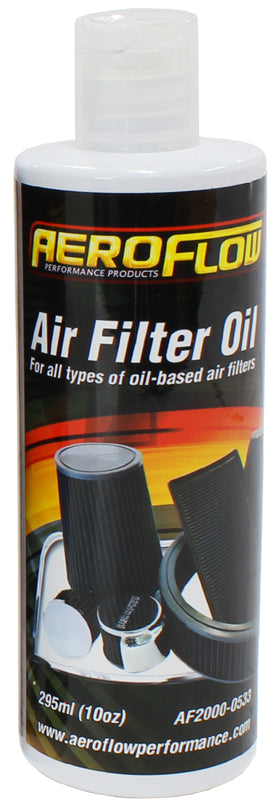 AF2000-0533 - AEROFLOW AIR FILTER OIL 296ml OR 10oz USE WITH AF2000-0606