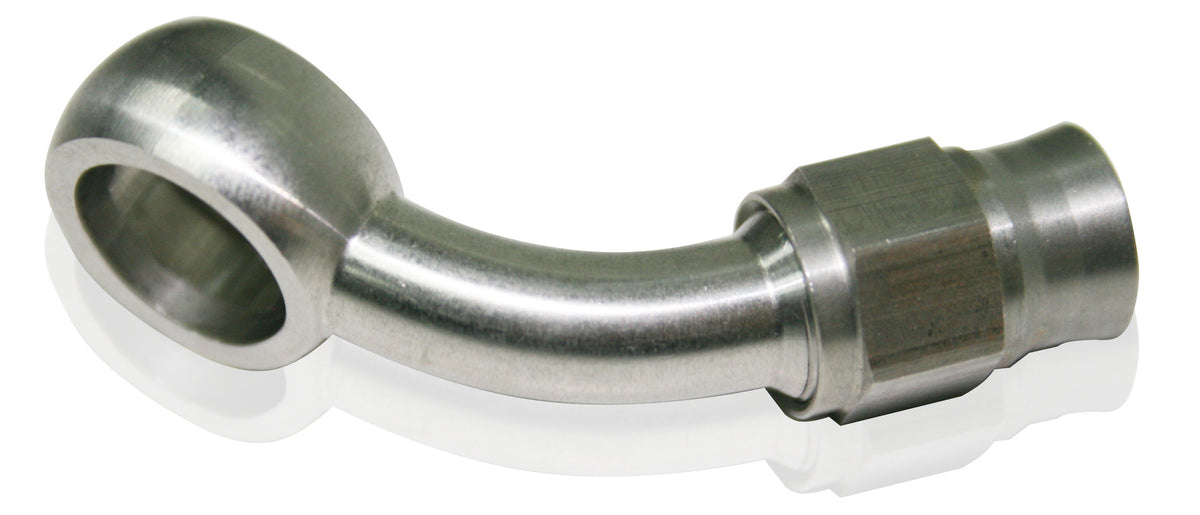 AF208-03 - -3AN 45 DEG BANJO 10MM 3/8 STAINLESS SUIT TEFLON