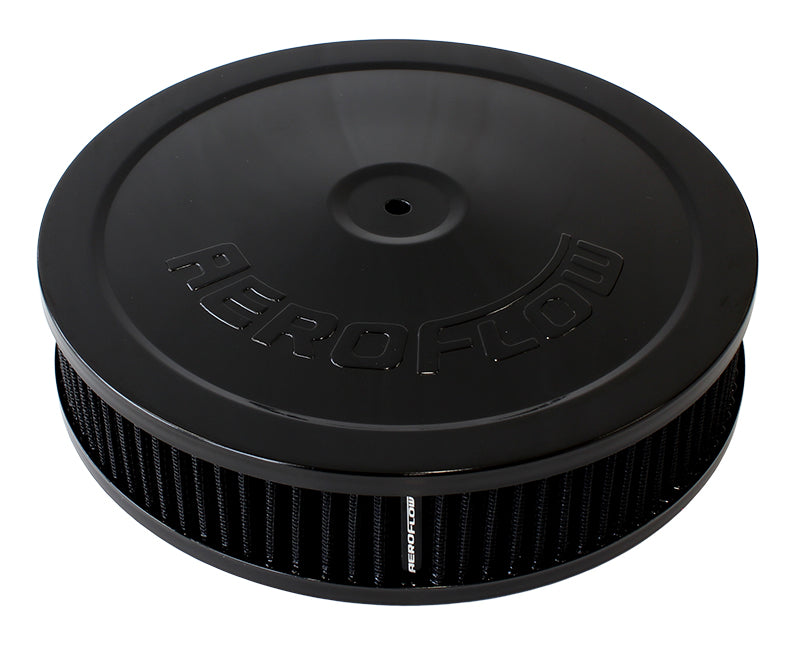 AF2251-1110 - 9" X 2" AIR CLEANER ASSEMBLY5-1/8" NECK, BLACK, COTTON