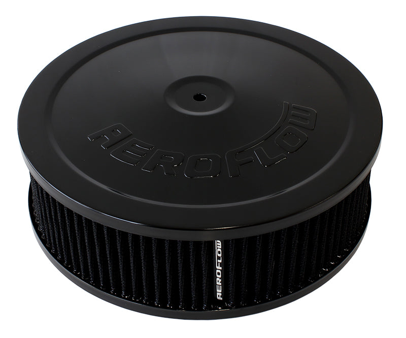 AF2251-1120 - 9" X 2-3/4" AIR CLEANER ASSY5-1/8" NECK, BLACK, COTTON