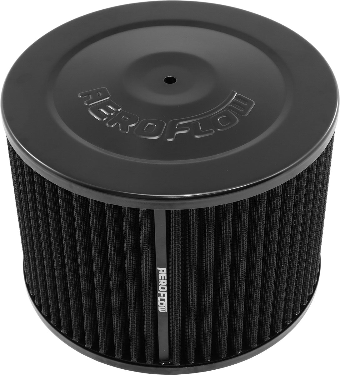 AF2251-1340 - 7" X 5" AIR CLEANER ASSY 5-1/8" FLAT BASE BLACK, COTTON