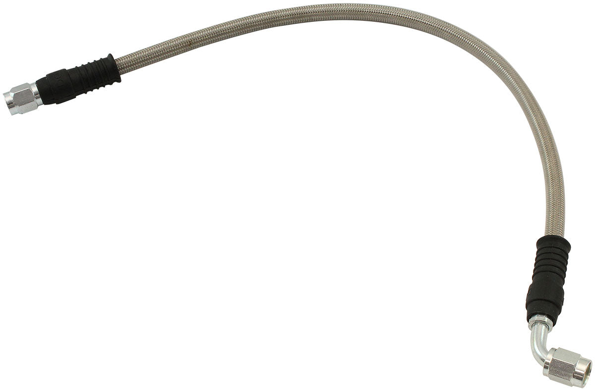 AF226-04 - -3AN 90 DEGRE to -3AN 16" LONGTO FEMALE -3AN STRAIGHT BRAKE LINE Aeroflow- AF 226-04