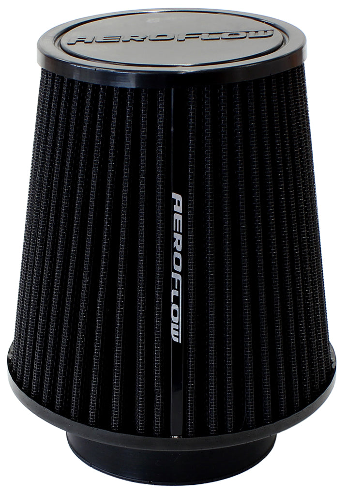 AF2711-0950 - 3-1/2 CLAMP-ON TAPERED FILTER 4.6-6.1 O.D, 6.1 HIGH BLACK
