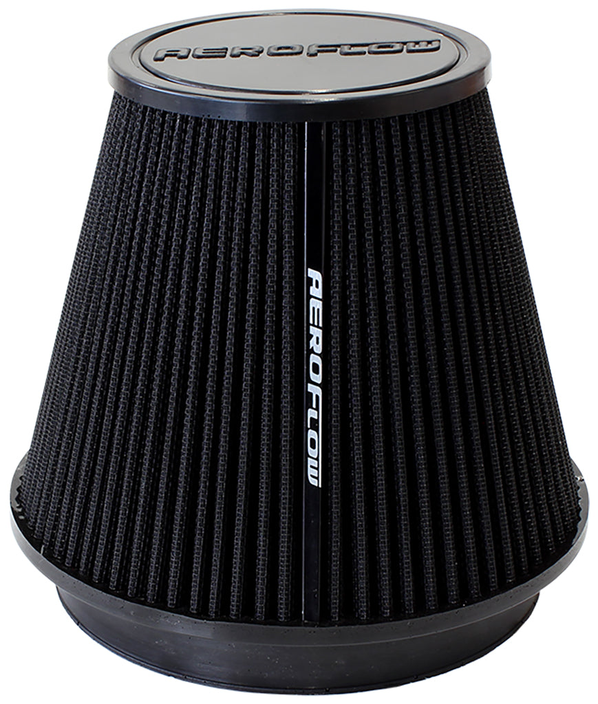 AF2711-3100 - 6" CLAMP-ON TAPERED FILTER 7.75 / 4.6 O.D, 6.1" H BLACK