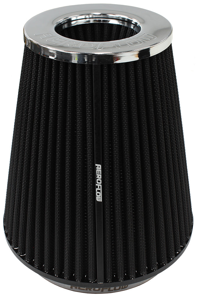 AF2811-1044 - 6" CLAMP-ON INV TAPERED FILTER7.5 / 4.7 O.D, 8" H CHROME