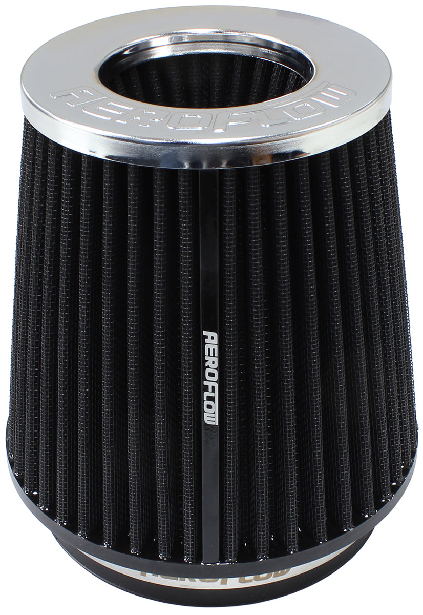 AF2811-2800 - 5" CLAMP-ON INV TAPERED FILTER4.5 / 6.5 O.D, 6" H CHROME