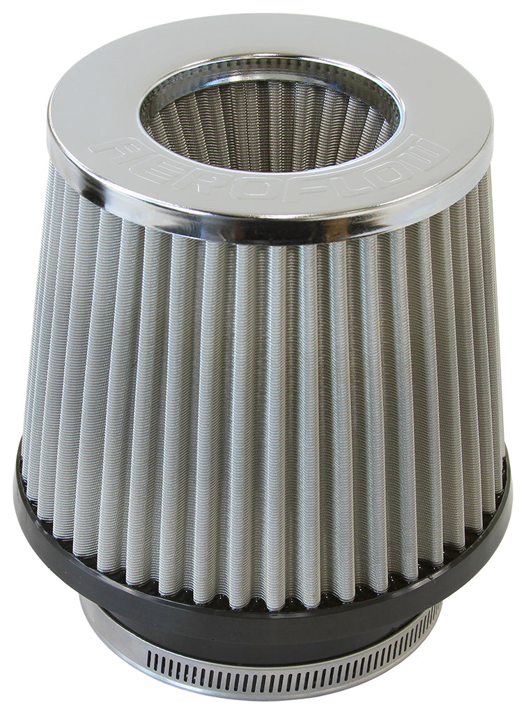 AF2815-4000 - 4" I.D CLAMP ON POD FILTER S/SELEMENT, CHROME INVERTE 5" LON