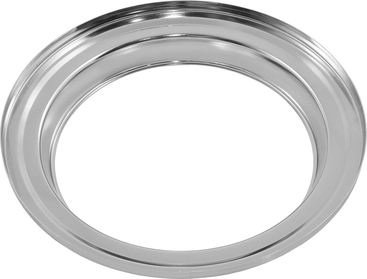 AF2851-0700 - 7" AIR CLEANER BASE ONLY 5-1/8FLAT BASE CHROME