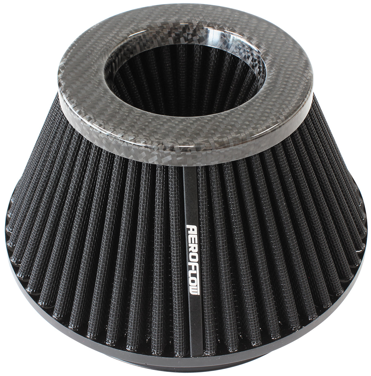 AF2911-1009 - 6" CARBON INVERTED TAPERED 7.6 / 4.7" O.D, 4" HIGH BLACK