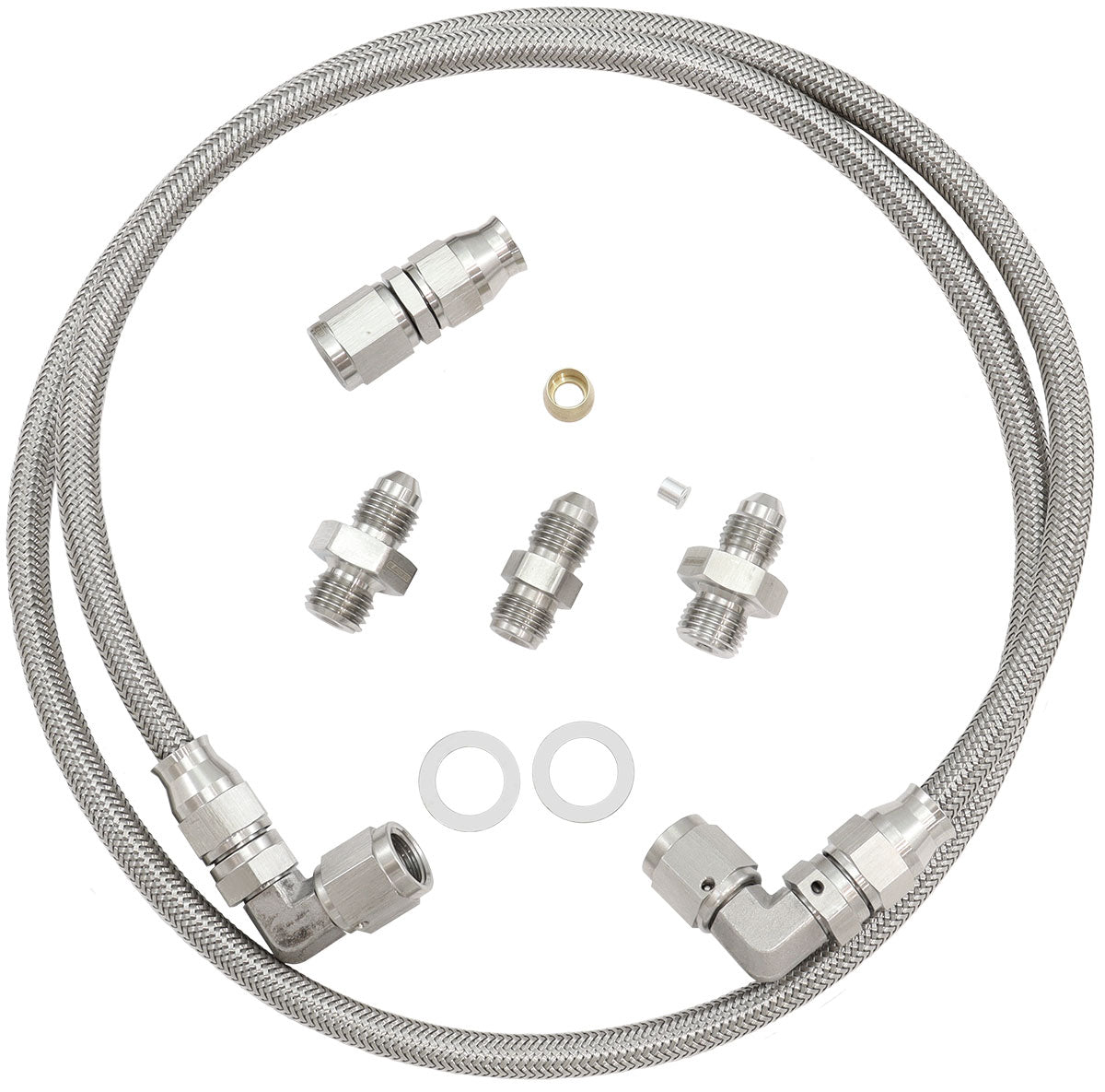 AF30-1004 - UNIVERSAL TURBO OIL FEED LINE -4AN LINE KIT. 1 METER LONG