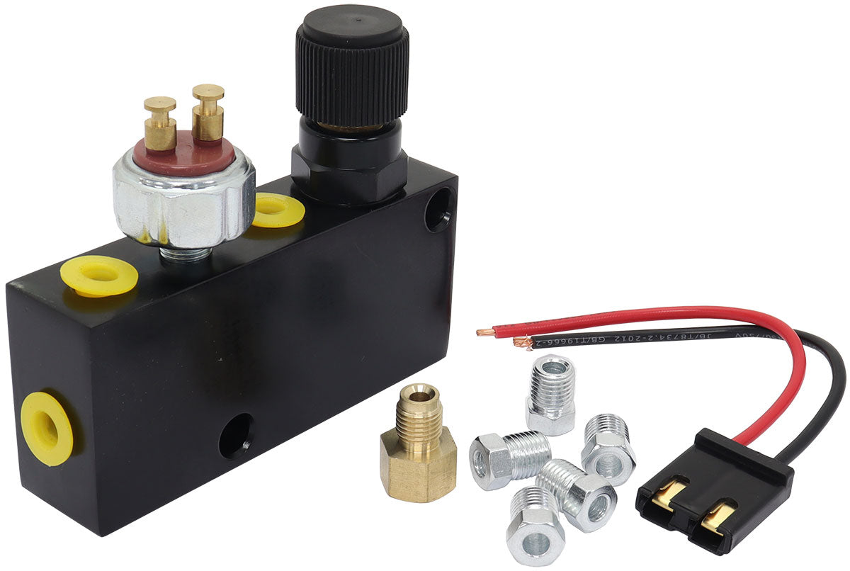 AF300-146BLK - BRAKE PROPORTIONING BLOCK ADJUSTABLE VALVE DISTRIBUTION