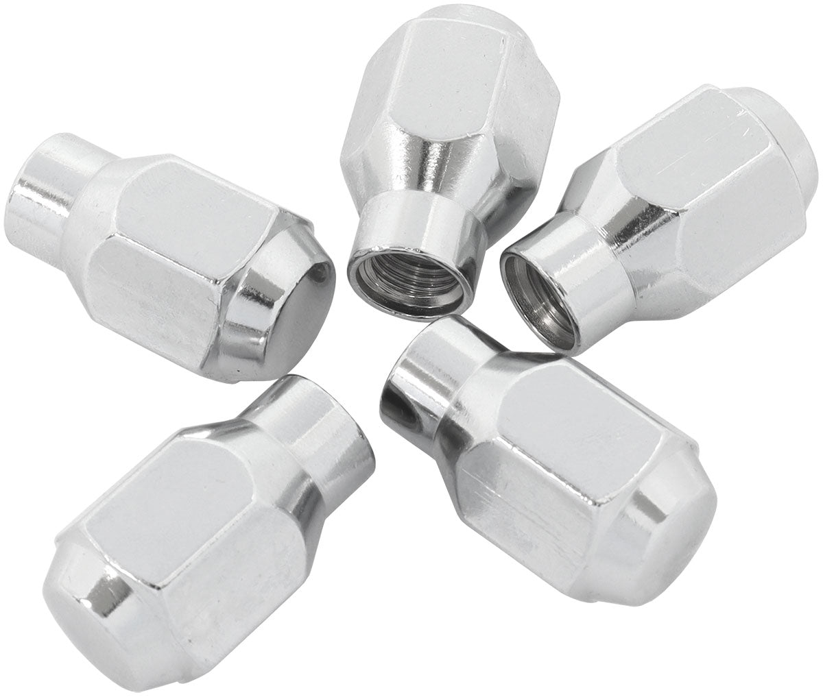 AF3048-4000 - CONICAL ET CLOSED NUTS M14x1.5CHROME M14 x 1.50mm WHEEL (5)