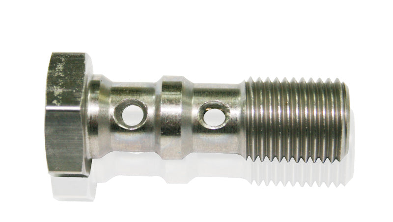 AF306-04L - DOUBLE BANJO BOLT M12 x 1.00MMSTAINLESS 38MM LONG