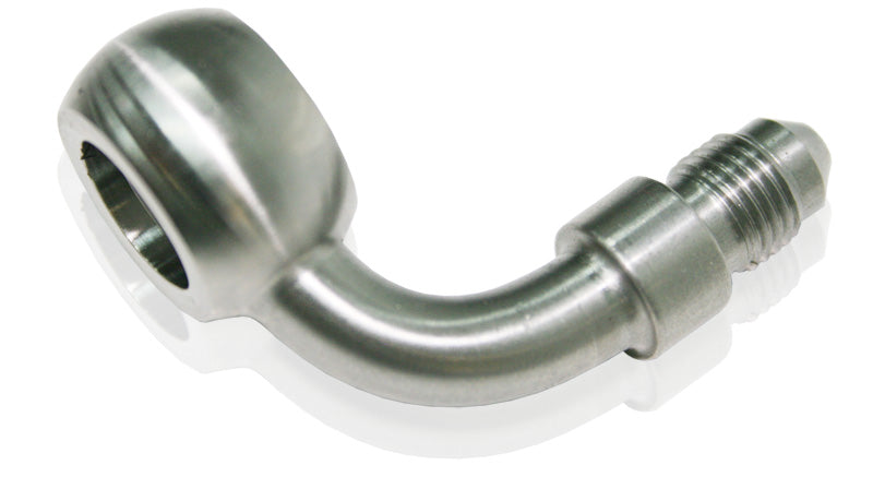 AF309-03 - -3AN 90 DEG BANJO 12MM STAINLESS