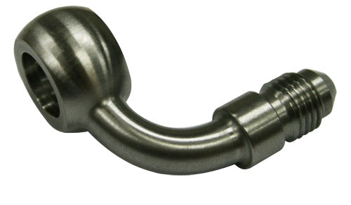 AF309-04 - -4AN 90 DEG BANJO 12MM STAINLESS