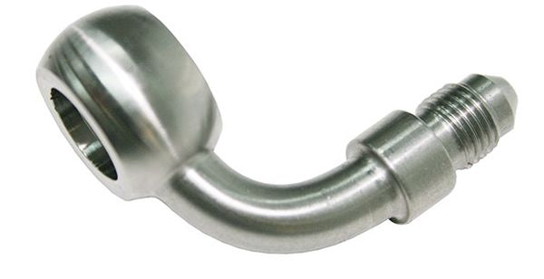 AF313-03 - -3AN 90 DEG BANJO 10MM 3/8 STAINLESS MALE -3AN