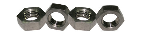 AF325-03 - STAINLESS -3AN BULKHEAD NUT STAINLESS STEEL