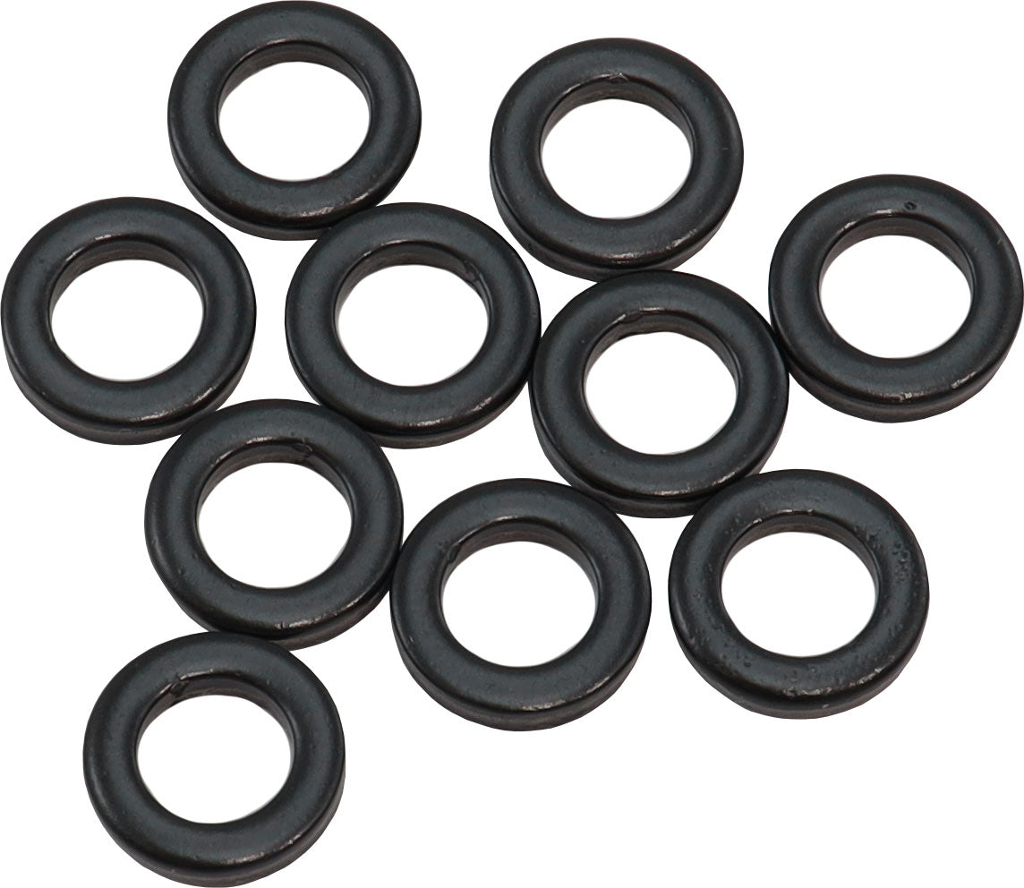 AF33-27-0001 - 3/8" FLAT WASHER 0.630" OD .109" THICK 10 PACK 8470 BLK