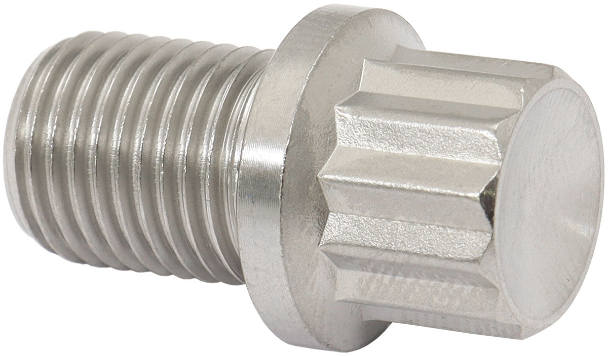 AF3505-0590 - M12x1.25 TITANIUM BOLT 15mmUHL12 POINT SINGLE M12 x 1.25mm