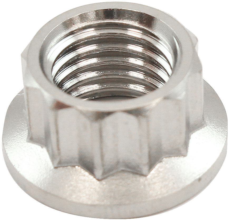 AF3514-0010 - 3/8" UNC TITANIUM NUT 12 POINT SINGLE 3/8-16"
