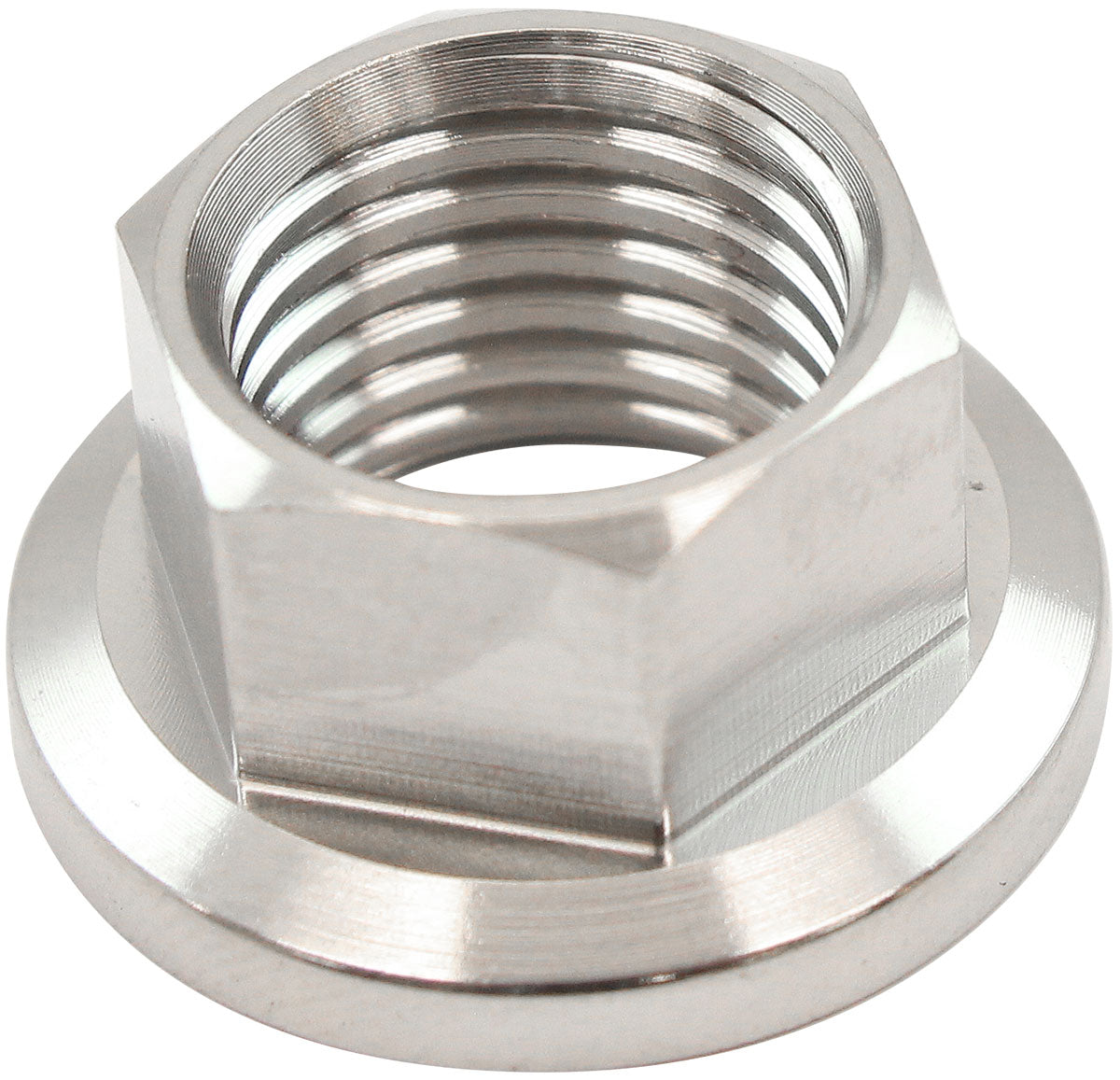 AF3517-0020 - 7/16" UNF TITANIUM HEX NUT 6 POINT SINGLE 7/16"-20