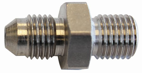 AF357-04 - -4AN to M12 X 1.0 DUAL SEAT S/S STEEL ALSO WASHER SEAL