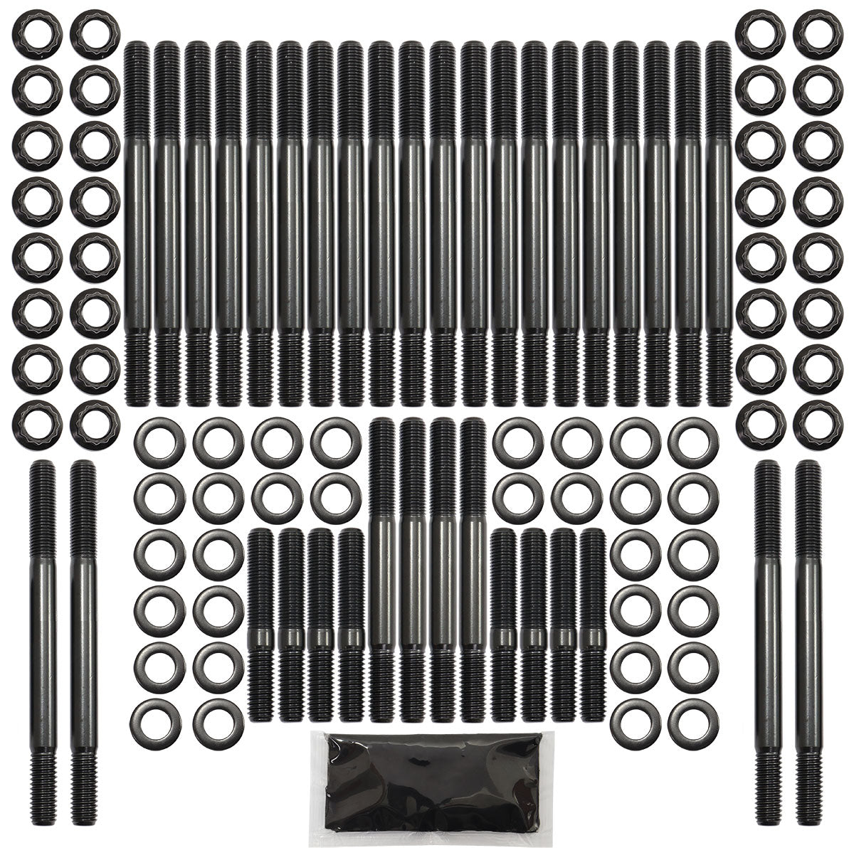 AF37-2010 - BIG BLOCK CHEV HEAD STUD KIT ALLOY FACTORY HEAD MARK 4 BOW BBC Aeroflow - AF 37-2010