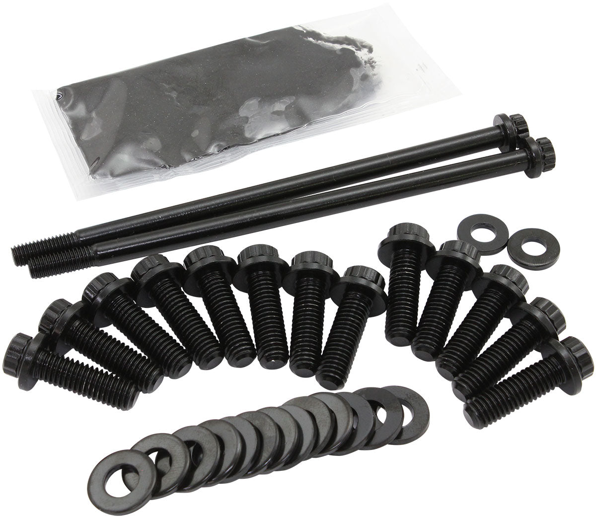 AF37-2355 - GM LS OIL PAN BOLT KIT 12 POINT BLACK LS1 LS2 LS3