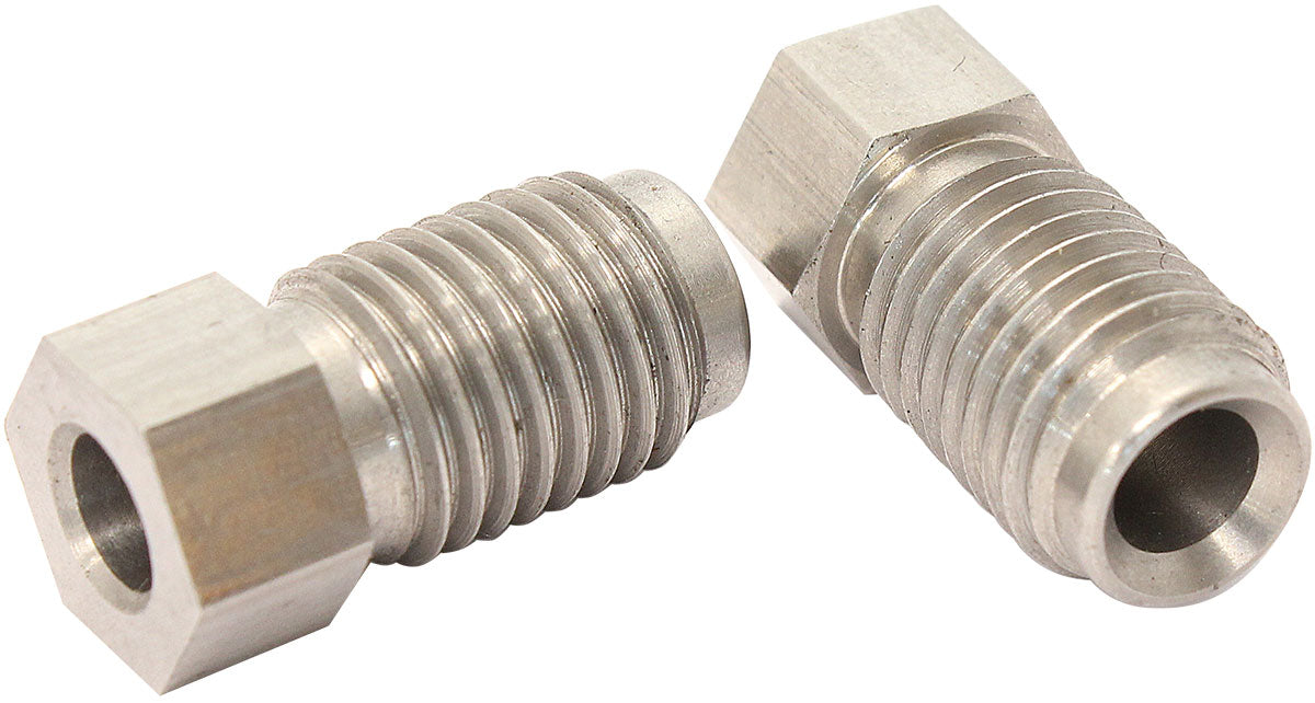 AF371 - S/S INVERTED FLARE TUBE NUT 3/16" HARD LINE TO M10X1.25