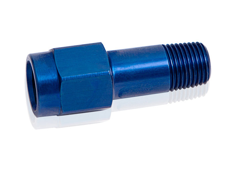 AF372-06 - 3/8" NPT EXTENSION BLUE MALE TO FEMALE