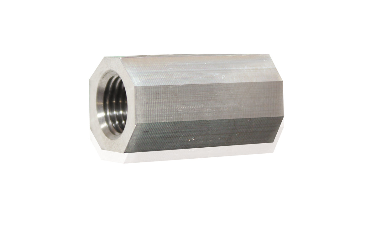 AF372 - 3/8"-24 INVERTED FLARE UNION STAINLESS STEEL