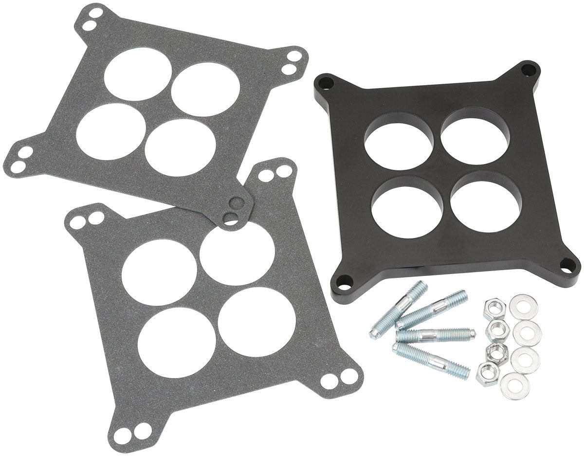 AF42-9138 - CARBURETTOR PHENOLIC 1/2" HOLE4 SPACER BLACK 4150 CARBY