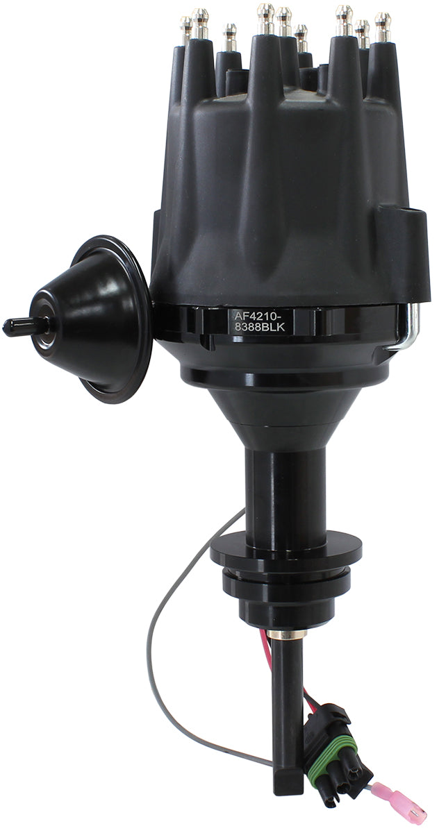 AF4210-8388BLK - SB CHRYSLER 318 READY TO RUN VAC ADVANCE BLACK CAP DIST 360