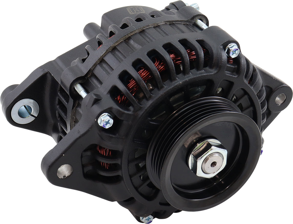 AF4278-1500 - MAZDA 13B 6 130 AMP HIGH OUTPUT ALTERNATOR BLACK