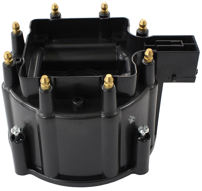 AF4590-8362 - CHEV V8 HEI DISTIBUTOR CAP BLACK COLOUR SUITS 4010-8362