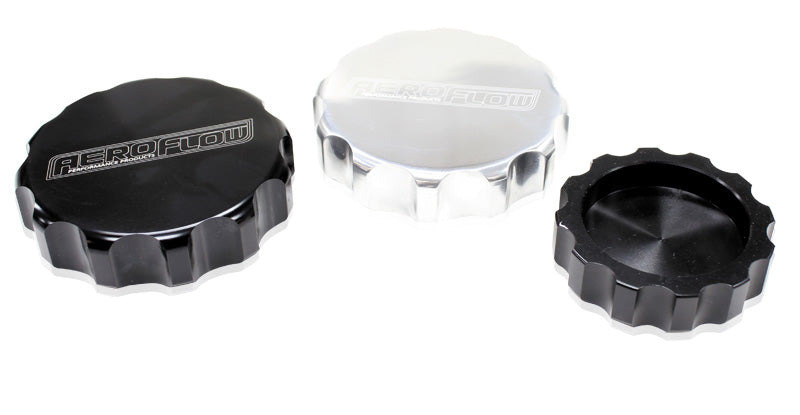 AF463-0032 - AEROFLOW RADIATOR CAP COVER SMALL STYLE CAP RAW ALLOY