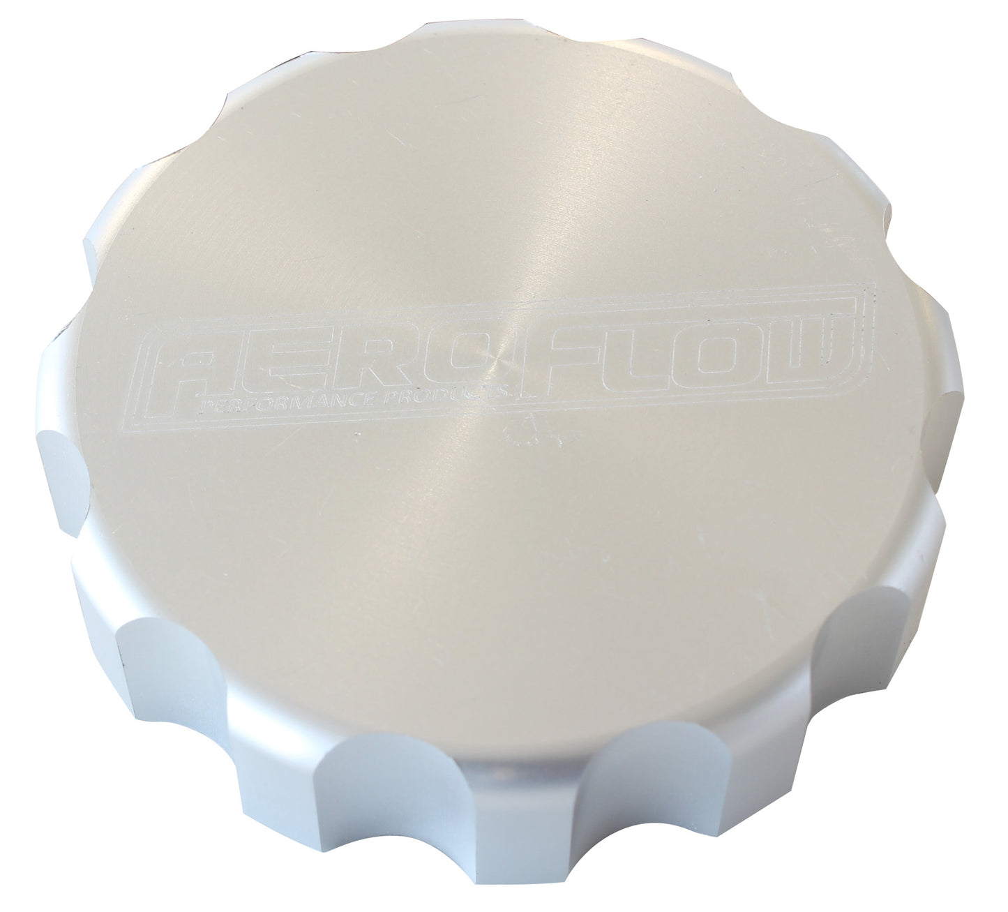 AF463-0042 - AEROFLOW RADIATOR CAP COVER LARGE STYLE CAP RAW ALLOY
