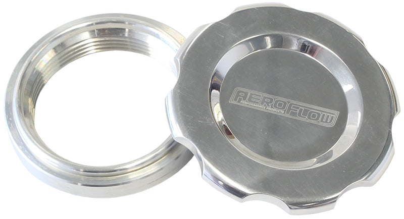 AF465-24P - 1.5" WELD BUNG AND POLISHD CAPLOW PROFILE FEMALE WELD-ON